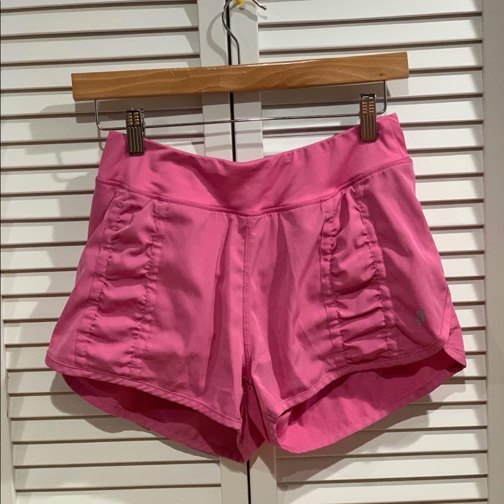 Pink Penn working out shorts